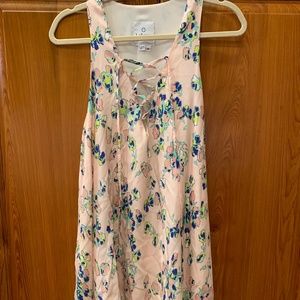 LaRoque Mini Pink Floral Dress